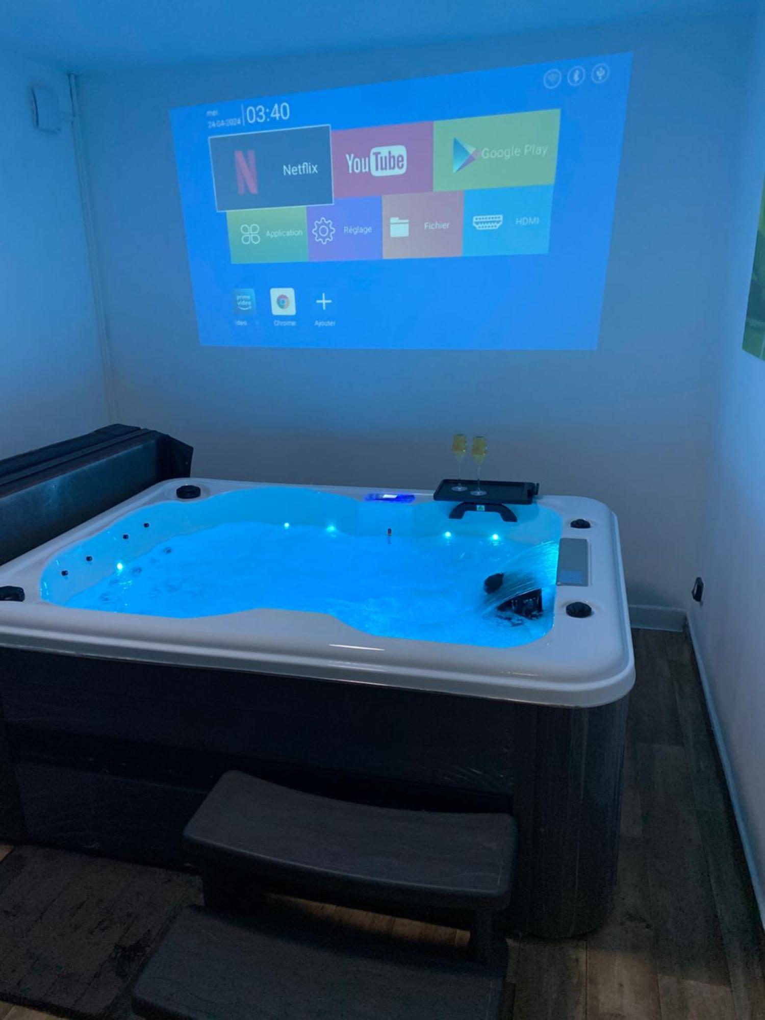 Spa Jardin Prive T3 Independant Dans Villa Morieres-les-Avignon Exterior foto